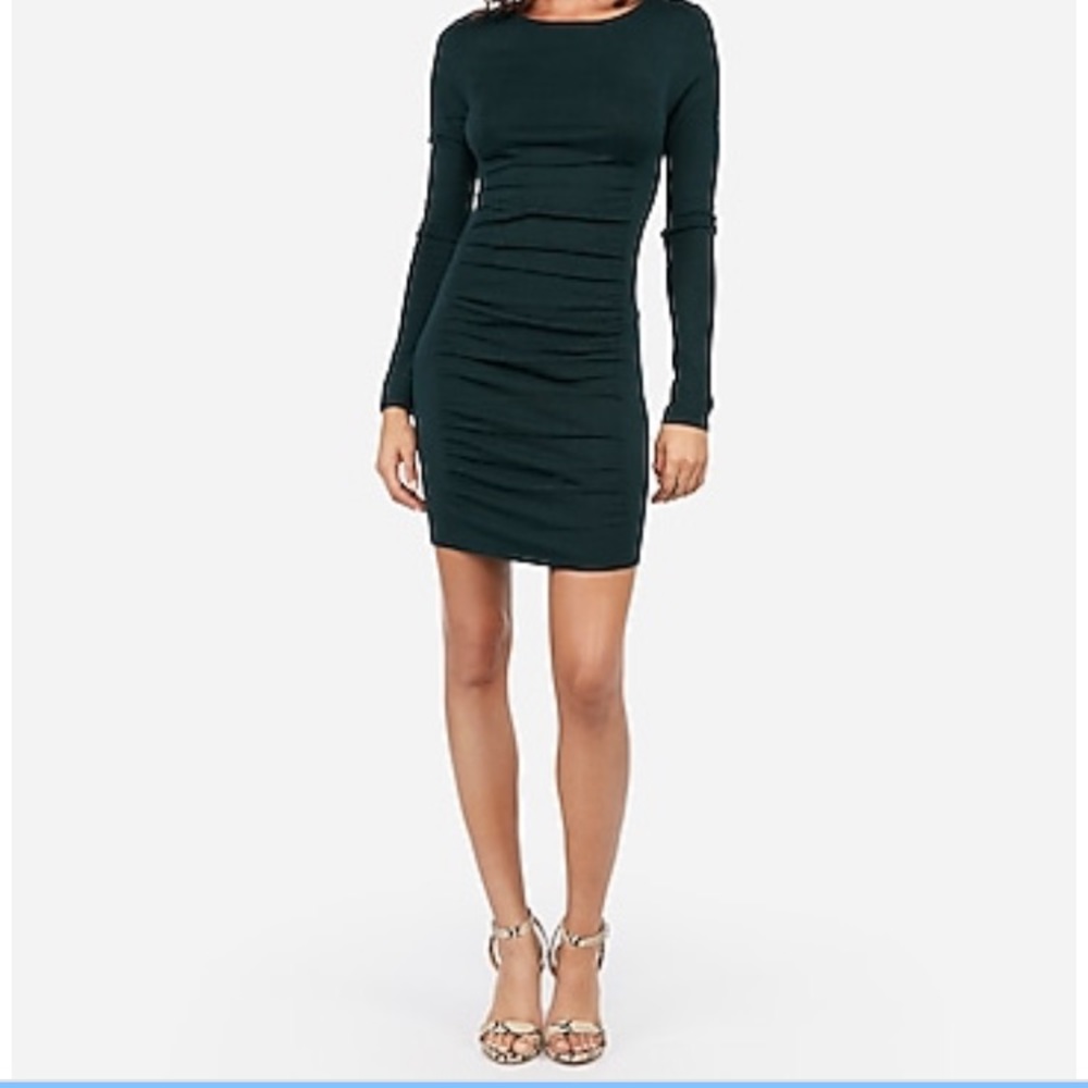 Express green sweater dress size S